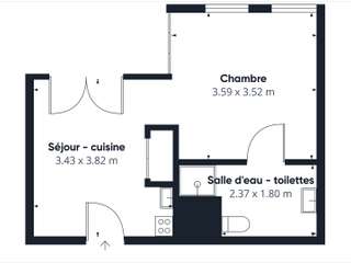 Vente appartement 1 pièce Vente appartement 1 pièce