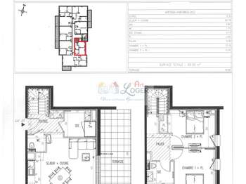 Vente appartement 3 pièces