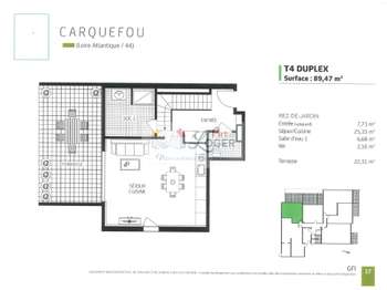 Vente appartement 3 pièces