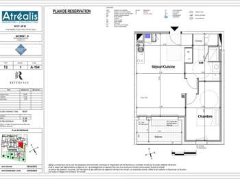 Vente appartement 2 pièces Carquefou 44