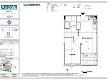 Vente appartement 2 pièces Carquefou 44