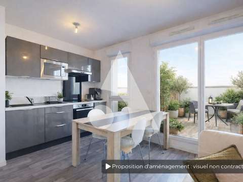 Vente appartement 3 pièces Carquefou 44