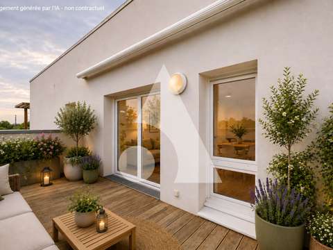 Vente appartement 3 pièces Carquefou 44