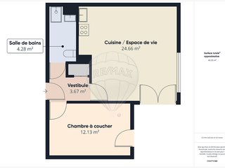 Vente appartement 2 pièces