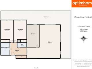 Vente appartement 3 pièces