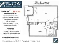 Vente appartement 2 pièces