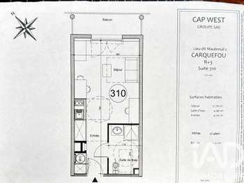 Vente appartement 1 pièce Vente appartement 1 pièce