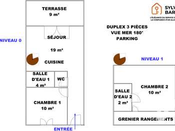Vente appartement 3 pièces