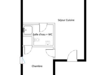 Vente appartement 2 pièces Vente appartement 2 pièces