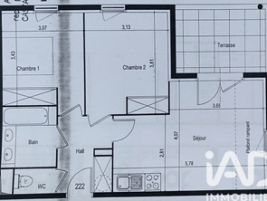Vente Appartement 3 piècesCastanet-Tolosan