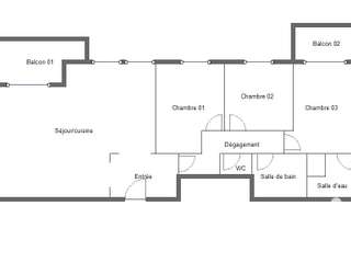 Vente appartement 4 pièces