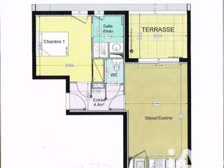 Vente appartement 2 pièces