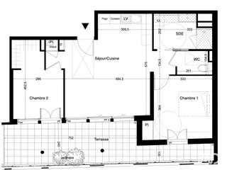 Vente appartement 3 pièces