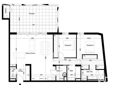 Vente appartement 3 pièces Vente appartement 3 pièces