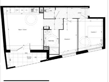 Vente appartement 3 pièces Vente appartement 3 pièces