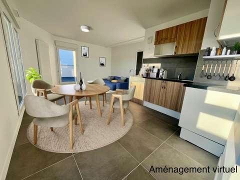 Vente appartement 3 pièces Caudan 56