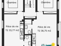 Vente appartement 2 pièces