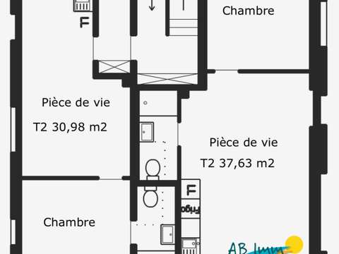 Vente appartement 2 pièces