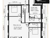 Vente appartement 3 pièces