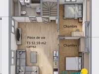 Vente appartement 3 pièces