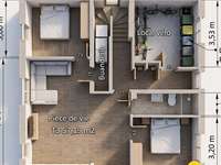 Vente appartement 3 pièces Vente appartement 3 pièces