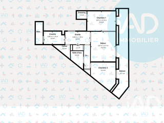 Vente appartement 3 pièces