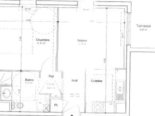 Vente appartement 2 pièces