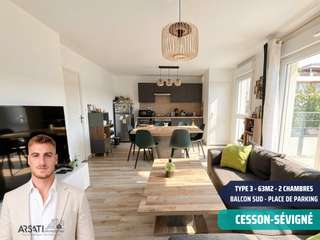 Vente appartement 3 pièces