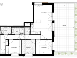 Vente Appartement 4 piècesCesson-Sévigné