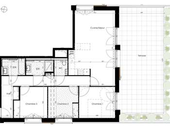 Vente appartement 4 pièces Cesson-Sévigné 35