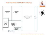 Vente appartement 3 pièces