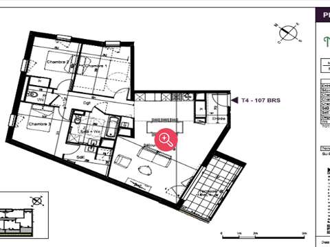 Vente appartement 4 pièces