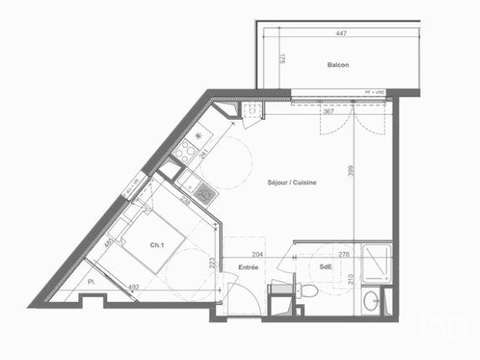 Vente appartement 4 pièces