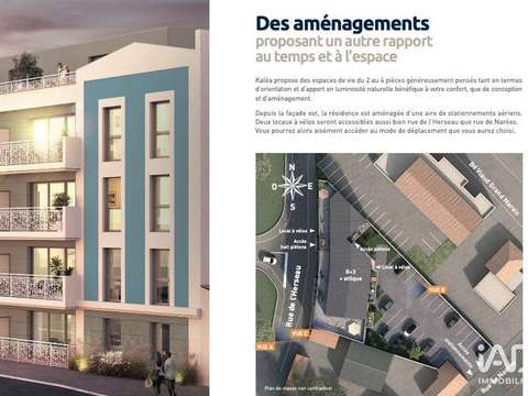 Vente appartement 3 pièces Challans 85