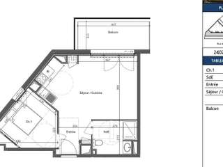 Vente appartement 2 pièces