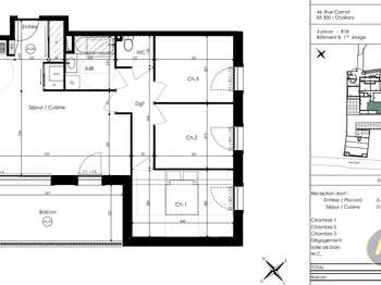 Vente appartement 4 pièces Vente appartement 4 pièces