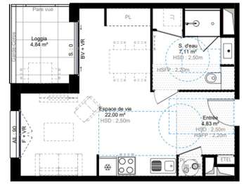 Vente appartement 1 pièce Vente appartement 1 pièce