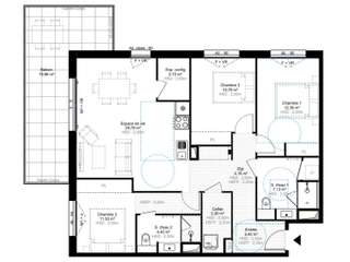 Vente appartement 4 pièces