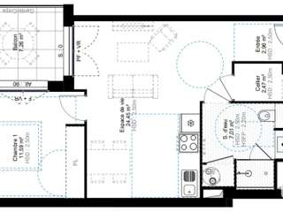 Vente appartement 2 pièces