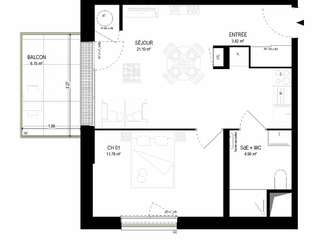Vente appartement 2 pièces