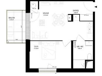 Vente appartement 2 pièces Vente appartement 2 pièces