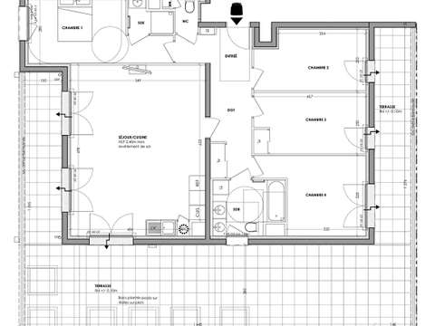 Vente appartement 5 pièces