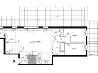 Vente appartement 4 pièces