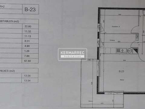 Vente appartement 3 pièces Chantepie 35