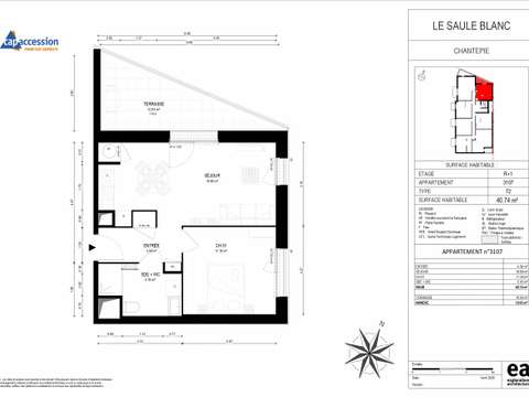 Vente appartement 2 pièces