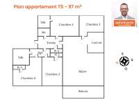 Vente appartement 5 pièces Vente appartement 5 pièces