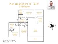 Vente appartement 5 pièces