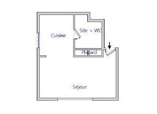 Vente appartement 1 pièce