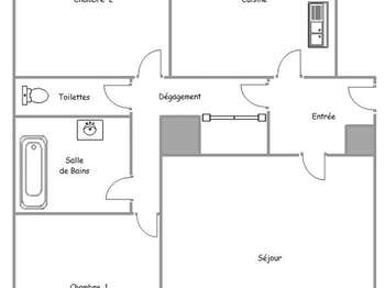 Vente appartement 3 pièces