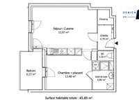Vente appartement 2 pièces